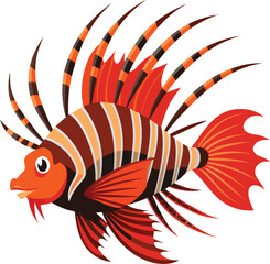 vector illustration of an aquarium