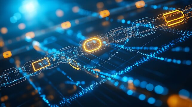 Abstract technological chain