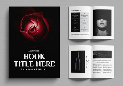 Book Title Name Here Layout