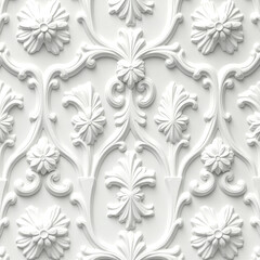 seamless pattern with floral elements