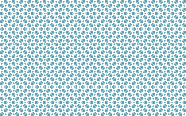 Seamless abstract geometric pattern with stencil square n cross composition in blue on white background. Vector illustration, for masculine shirt lady dress cloth cover decoration all over print art 