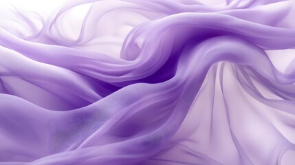 Obraz premium Soft Flowing Purple Silk Fabric With Dreamy Abstract Patterns and sophistication, perfect for artistic or creative concepts.