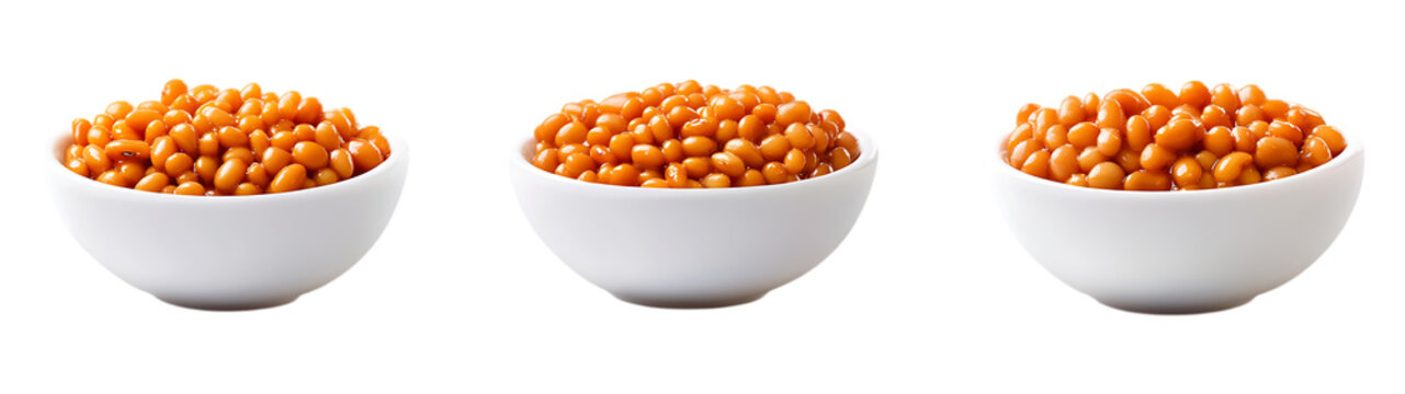 Pack Collection Baked Beans Recipe set against transparent background