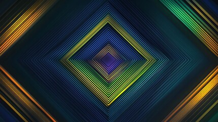 Abstract geometric pattern with vibrant colors