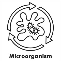 Microorganism Outline Icon