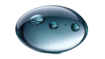 Mesmerizing macro photography, a detailed exploration of water droplets and coalescence