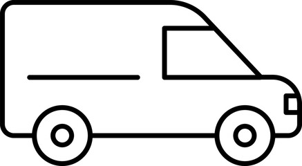 Commercial vehicles line icon set. Vector pictograms collection of container, pallet, forklift, plane, drone, helicopter, ship, train, cargo truck, warehouse.