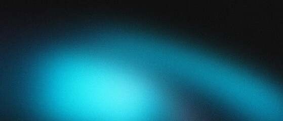 Modern black and blue gradient background featuring grainy noise texture suitable for marketing...