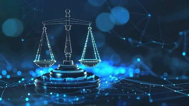 Examines legal risks in technology with a focus on ethics and privacy. Technology ethics concept