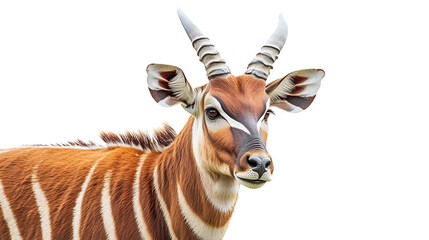 Fototapeta premium deer isolated on white background