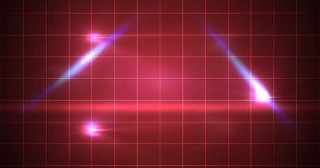 Podium setup 3d lines spotlight flashes award show ceremony bg. Winner celebration announcement achievement success concept. Innovation technology setup luxurious, elegant background. Winning stage