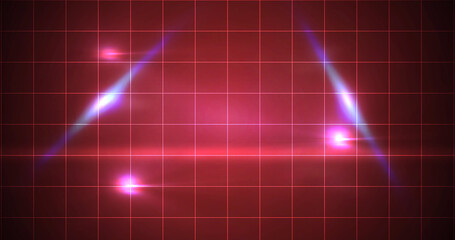 Podium setup 3d lines spotlight flashes award show ceremony bg. Winner celebration announcement achievement success concept. Innovation technology setup luxurious, elegant background. Winning stage