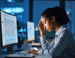 コンピューターで仕事をする人のイメージ