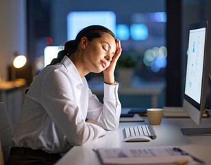 コンピューターで仕事をする人のイメージ