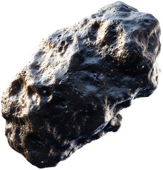 Asteroid Cluster Floating in High-Definition 3D Space