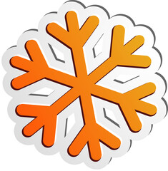 Paper Ornate snowflake