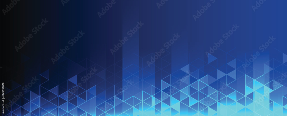 Poster abstract polygonal background technology concept, futuristic background