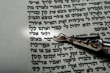 The first verse of the weekly reading of Vayigash in the Torah or Hebrew Bible.