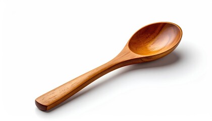 Rustic Wooden Serving Spoon Handcrafted Kitchen Utensil Natural Wood Ladle Cooking Tool