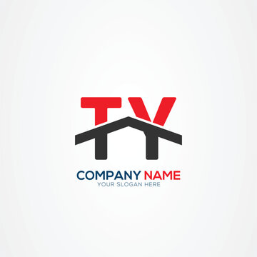 TY YT Creative Modern Letters Logo Design Element