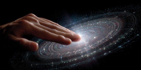  Palm radiates circular signal grids showing diagnostics and load balances.
