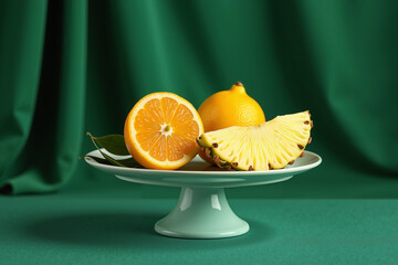 Orange, Lemon, and Pineapple Slices