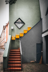 street of schnoor quarter in bremen
