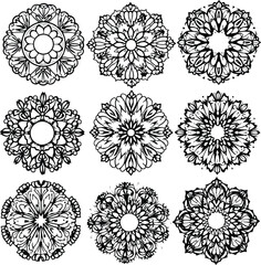 Silhouette of a Family Enjoying a Sunset Together in a Field