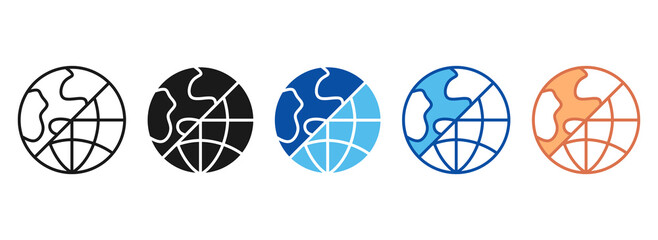 Metaverse Icon Set Multiple Style Collection