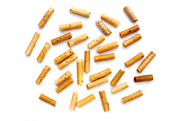 Thai snack, crispy coconut rolls