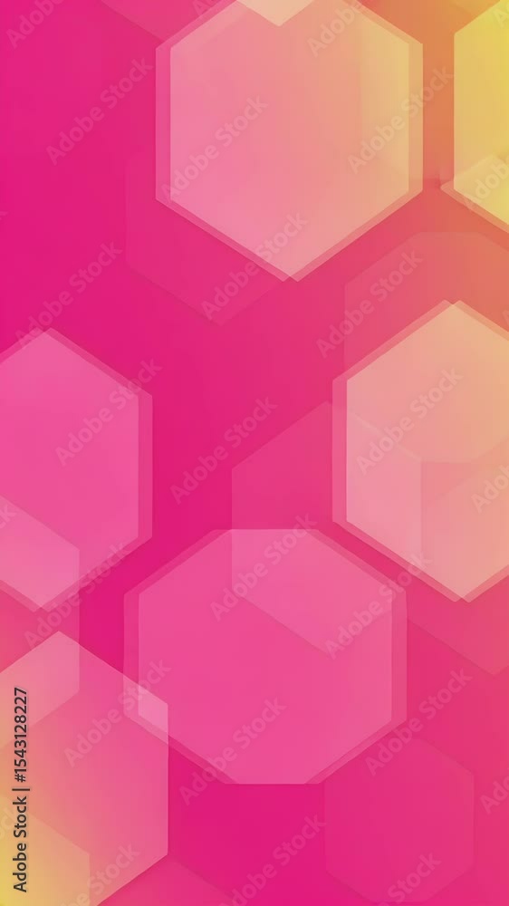 Poster abstract background hexagon gradient pattern texture design