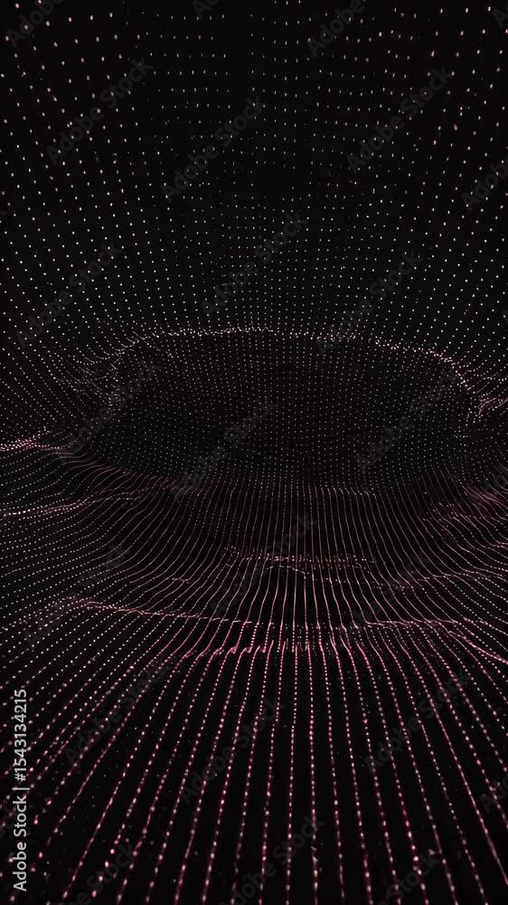 Poster abstract background pink dots pattern grid lines dark design