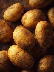 Fresh potato potatoes vegetable food raw ingredient healthy eating cooking agriculture crop