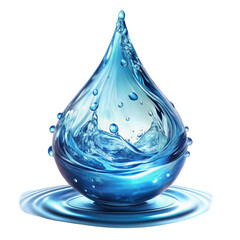 water drop splash