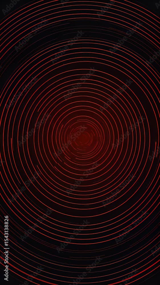 Poster abstract background with red patterns, circles and dark design