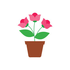 Flower tob vector art illustration