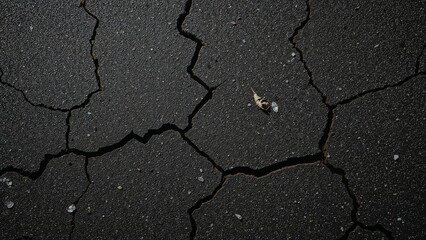 Obraz premium Grunge background with cracked stones and ground