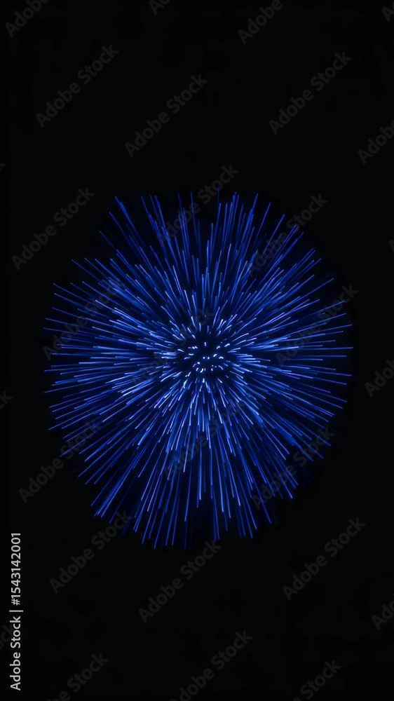 Poster abstract blue lines motion background light glow effect animation