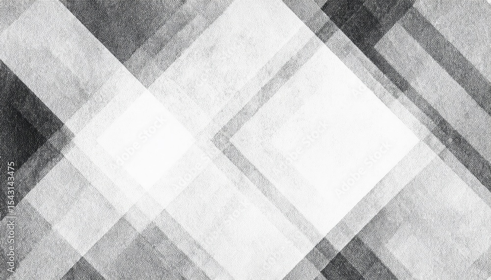 Poster monochrome abstract geometric texture with layered diagonal lines and soft gradients in grayscale, i