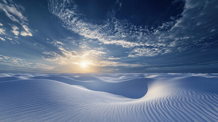 Endless dunes exploring high-fidelity gigapixel photography in a natural desert