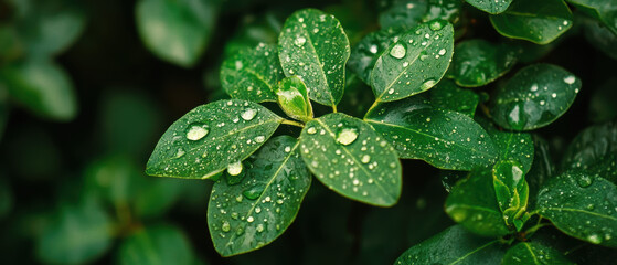 Nurturing fresh green seedlings after rain in nature's vibrant environment for high-fidelity imagery