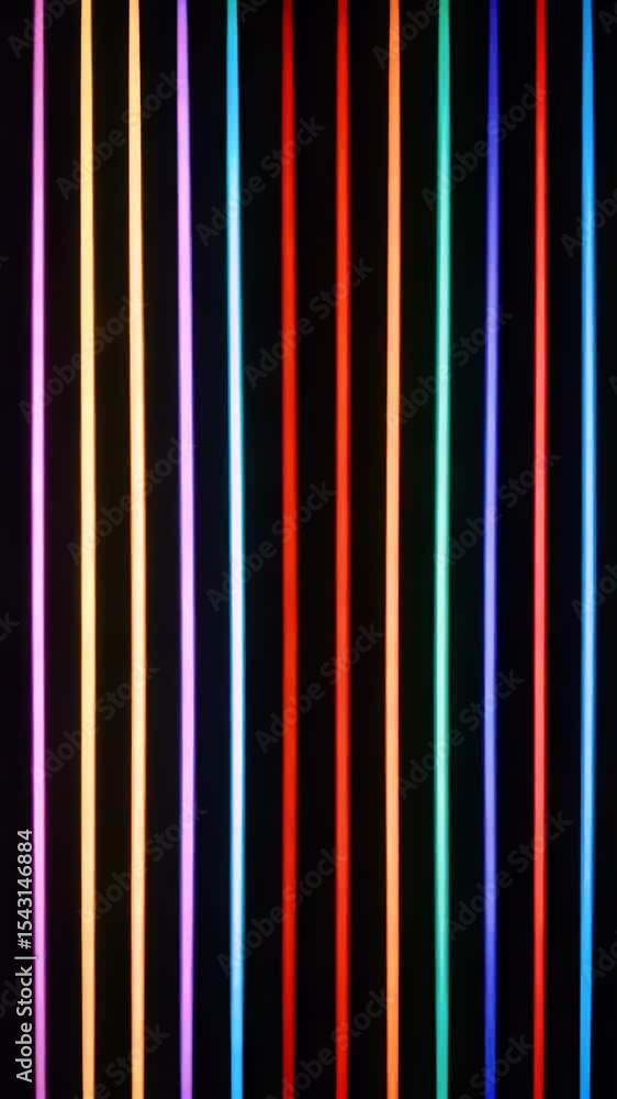Poster abstract colorful light lines background stripes pattern design