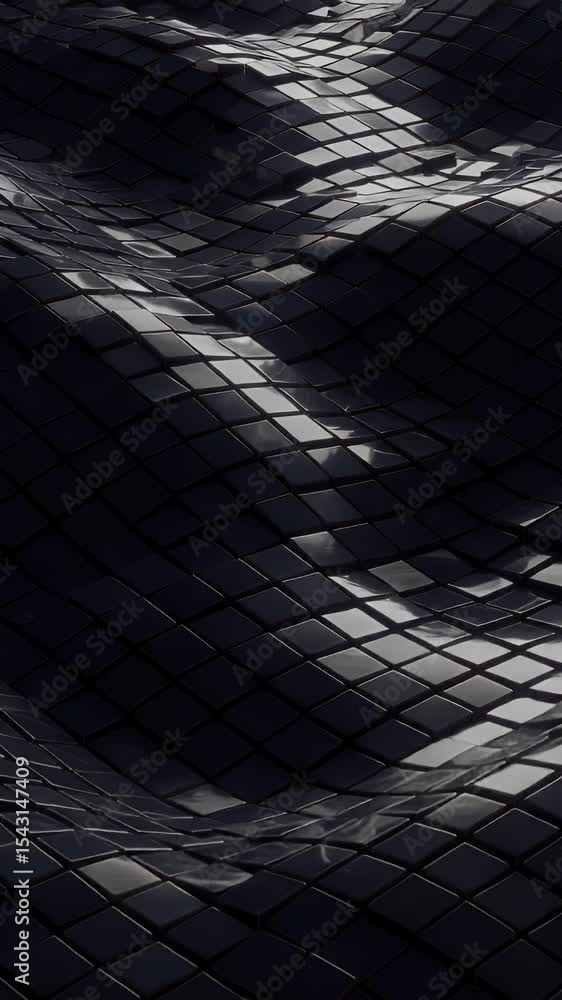 Poster abstract dark background black wave texture grid pattern modern