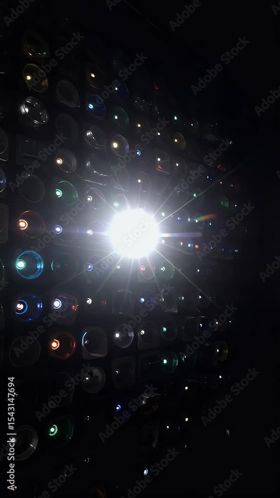 Poster abstract dark background with shiny light pattern wall texture