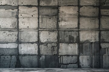 Bold Urban Photography with Grungy Concrete Wall Textures