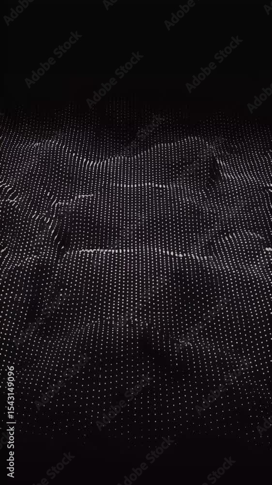 Poster abstract dots pattern black and white texture geometric background
