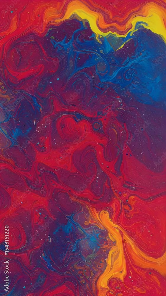 Poster abstract fluid motion background texture color paint pattern