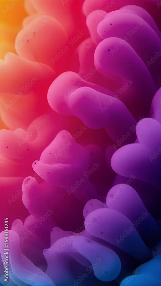 Poster abstract fluid motion colorful gradient texture dynamic background
