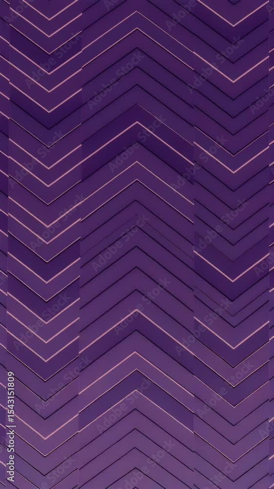 Poster abstract geometric chevron seamless pattern violet background design