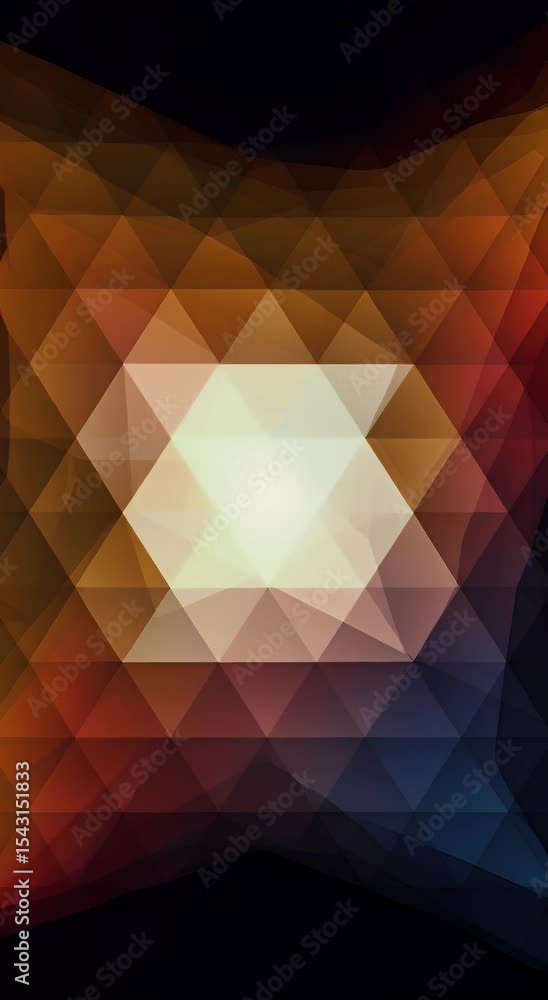 Poster abstract geometric pattern background mosaic triangle shape design